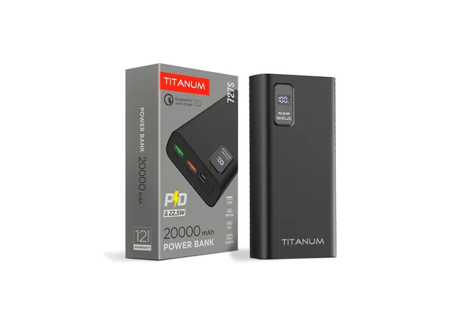 Павербанк TITANUM 727S 20000mAh Фото 1